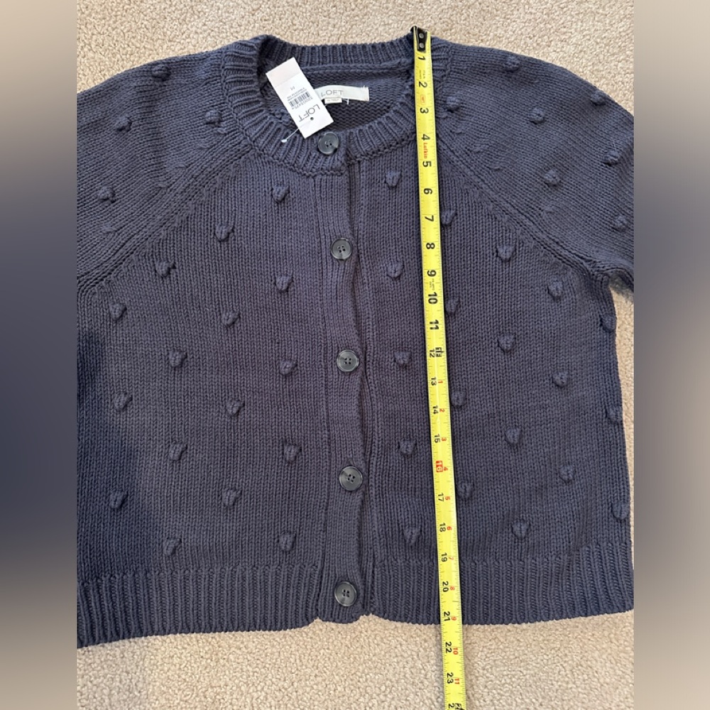 NWT Loft bobble cardigan - Picture 7 of 11